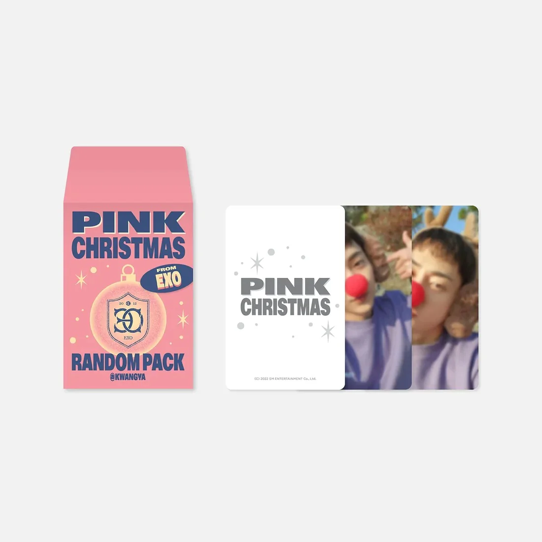 2022 Pink Christmas RANDOM PACK [Photocards] - Image 4