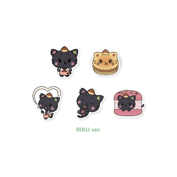 [PRE-ORDER] NCT WISH - Deco Sticker Set [WISH BAKERY Pop-Up Official MD] - Image 3